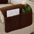 thumbnail image 4 of Aodebiao Premium Lambskin Sofa Armrest & Headrest Cushion Set with Storage Pockets - Waterproof, Scratch-Resistant - Fits Most Chairs (22.5x15 Inches, 6 Colors), 4 of 6