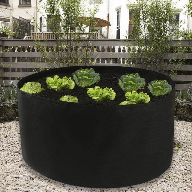 150 Gallons Premium Grow Bags Heavy Duty Felt Fabric Plants Pots Indoor Outdoor Grow Containers with Handles