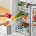 thumbnail image 3 of Hinati Clearance Sale Plastic Refrigerator and Pantry Large Divided with Handles Airtight Food Storage Containers Kitchen Pantry Storage Containers for Microwave, Oven, Freezer and Dishwasher, 3 of 3