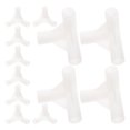 thumbnail image 3 of MOVTOTOP Worgeous 30 Pcs Connecteurs de Mât de Tente Raccords de Toit de Tente Matériel de Raccords à Trois Voies pour Serre, 3 of 8
