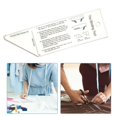thumbnail image 3 of 2xoutil de Reliure en Plastique pour Tissu pour Projets d'Arts DIY, 3 of 8
