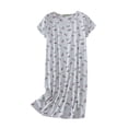 thumbnail image 1 of 2025 Chemise de Nuit en Coton pour Femmes Vêtements de Nuit Chemises de Nuit Tout Coton Manches Courtes Chemise Décontractée Chemises de Nuit pour Femmes Manches Courtes Imprimé, 1 of 4