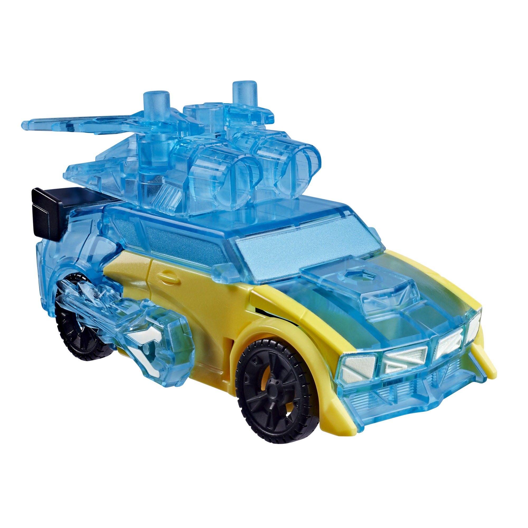 Transformers CYBERWORLD Energon Surge Cyber Changers en armure, figurine Bumblebee
