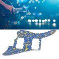 thumbnail image 4 of Electric Guitar Pickguard, Blue Yellow Scratch Resistant Robust Guitar Pickguard Wear Proof Practical  For Maintenance, 4 of 8