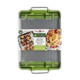 thumbnail image 1 of Nordic Ware Naturals High Sided  Large Size Oven and Roasting Crisping Pan with rack, 1 of 10