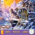 thumbnail image 2 of Ceaco Winter Wolf Family Puzzle, 2 of 3