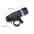 thumbnail image 3 of EGNMCR Bike Accessories 5LED Bike Light Super Bright Mountain Bike Headlight And Tail Light Set Cycling light, 3 of 9