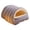 Bleu Blanc G, variante sur Bunblic Grotte pour Animaux de Compagnie Lavable Cadeaux Multifonctionnels Confortable Fournitures en Coton PP Doux Rose Blanc m