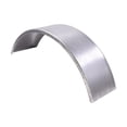 thumbnail image 1 of Husky Towing Garde-Boue de Remorque F0007 Roue Simple Ronde; Convient aux Roues de 13 et 14 Pouces; Rayon avant de 1 Pouce et Angle Arrière de 90 Degrés; Non Éclairé; Enduit d'Huile; Brut; Acier Laminé à Froid de Calibre 16; Poids de 5,9 Livres, 1 of 3