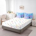 thumbnail image 4 of YST Mermaid Tail Glitter Comforter Set, Gradient Rainbow, 7-Piece, Full Size, 4 of 5