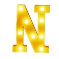 thumbnail image 2 of TopLLC Christmas Decor LED Letter Lights Sign Light Up For Home Party Wedding Decoration Light Up Letters Alphabet Letter Sign Battery Powered For Christmas Birthday Party Decoration warning light, 2 of 4
