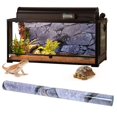 thumbnail image 2 of Rock Stone Aquarium Sticker, Non- Aquarium Sticker, Background High-Definition Images Fish Tank For Aquarium 122 X 46cm, 2 of 8