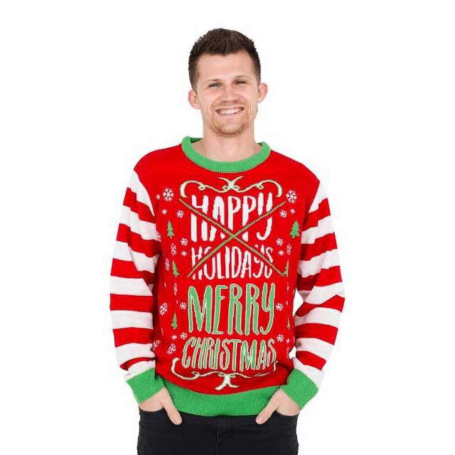 Joyeuses Fêtes Chandail Joyeux Chandail pour Hommes Ugly Christmas