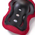 thumbnail image 3 of Boy Girls 7PCS Skating Bike Protective Gear Safety Helmet Knee Elbow Pad Set, 3 of 3