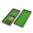 thumbnail image 1 of Almencla Stylo de Golf de Bureau Stylos à Bille avec Mini Putter Drapeau Vert Balle Jaune, 1 of 8