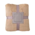 thumbnail image 2 of Couverture en Flanelle Douce et Chaude Couverture de Lit Jeté de Sofa, 2 of 3