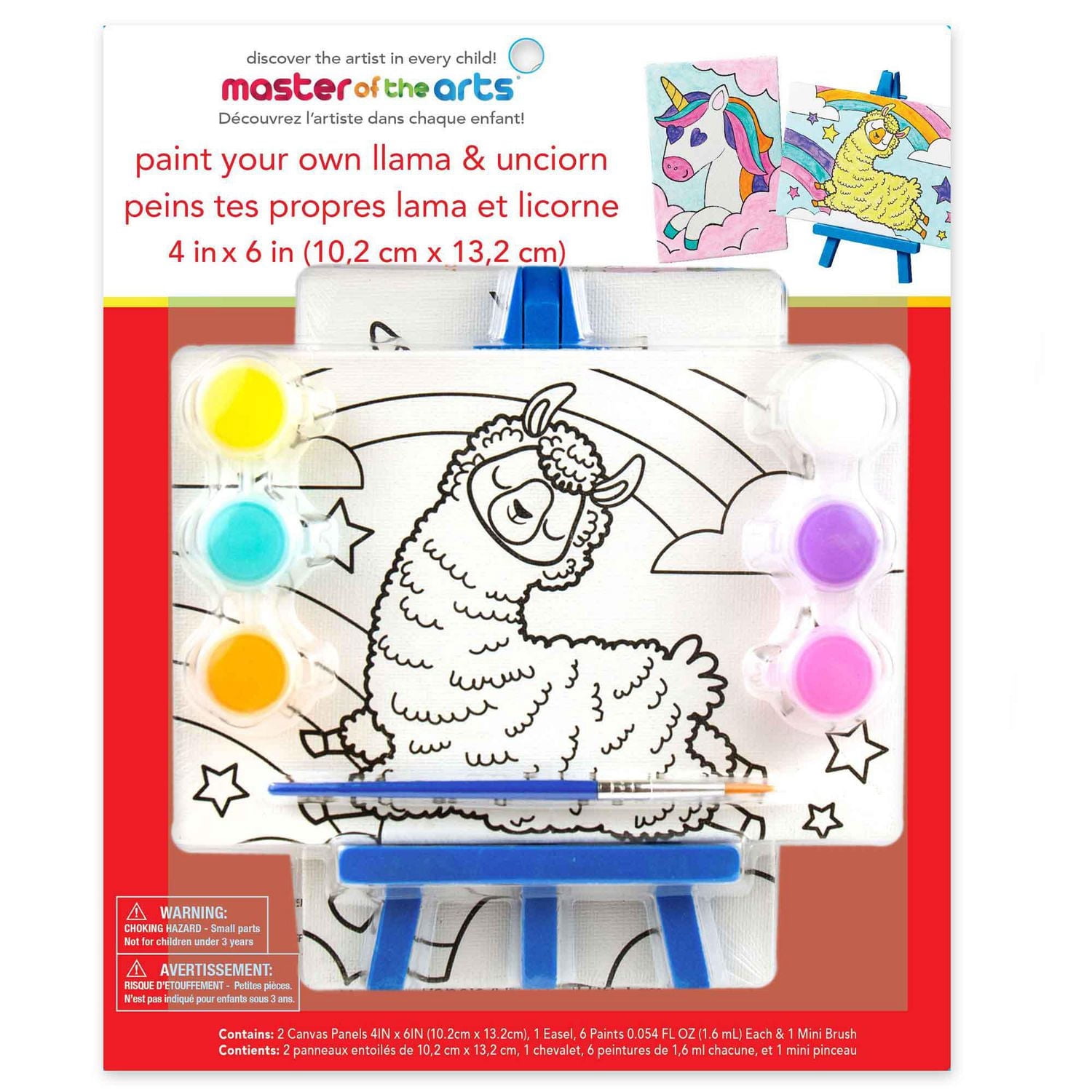 Horizon Group USA Paint Your Own Llama & Unicorn