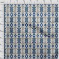 thumbnail image 3 of oneOone Georgette Viscose Fabric Diamond & Swirl Ikat Decor Fabric Printed BTY 42 Inch Wide, 3 of 4