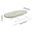 thumbnail image 4 of Yhmxh Tabletop Ironing Board, Portable Mini Ironing Board for Sewing, Foldable Space-Saving Mini Ironing Board Home Travel Sleeve Cuffs Collars Handling Table for Sewing, Craft Room, Household, Dorm, 4 of 7