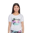 thumbnail image 2 of T-shirt à la mode à manches courtes Justice Sunset Beach, 2 of 8