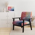 thumbnail image 2 of Designart « Abstract Collage III » Fauteuil d'Appoint Rembourré à Écusson Rose - Fauteuil Moderne pour Chambre, 2 of 7