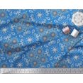 thumbnail image 2 of Soimoi Rayon Fabric Filigree Damask Print Fabric by Yard 42 Inch Wide, 2 of 3