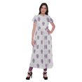 thumbnail image 1 of Moomaya Kurta à Manches Courtes Tunique d'Été Imprimée Kurtis à Fente avant pour Femmes, 1 of 5