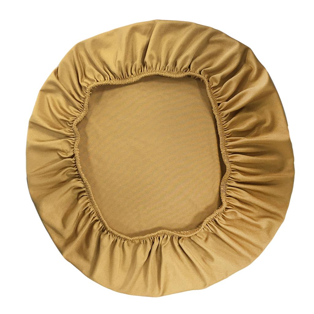 Elastic Stretch Dining Chair Cover Chair Seat 35-50cm Khaki