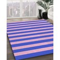 thumbnail image 3 of Ahgly Tapis Rectangulaire Lavable en Machine Intérieur Transitionnel Prune Violet, 3 Pieds x 5 Pieds, 3 of 7