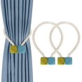 thumbnail image 1 of ORUYROP 2 Pcs Attaches Magnétiques pour Rideaux, Style Européen, Attaches Décoratives pour Rideaux, Sans Outils Requis, 1 of 6