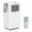 White, variant on Garvee 8000 BTU Portable Air Conditioner, 3-in-1 AC Unit with Cooling, Fan & Dehumidifier, Remote Control, Cools up to 350 Sq.Ft, White