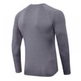 thumbnail image 2 of Men‘s Breathable Sweat-wicking+ Quick Dry Long Sleeve Compression Shirts  Athletic Workout Shirt  Water Sports Rash Guard, 2 of 8