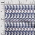 thumbnail image 1 of oneOone Cotton Poplin Fabric Ogee Ikat Print Fabric BTY 42 Inch Wide, 1 of 4
