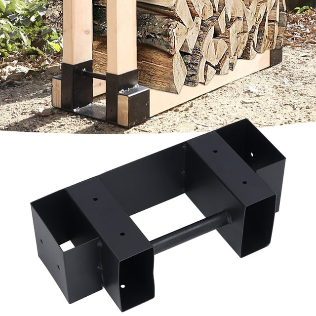 Firewood Rack, Firewood Holder Outdoor Easy Installation Widely Applicable for Backyard for Courtyard for Home