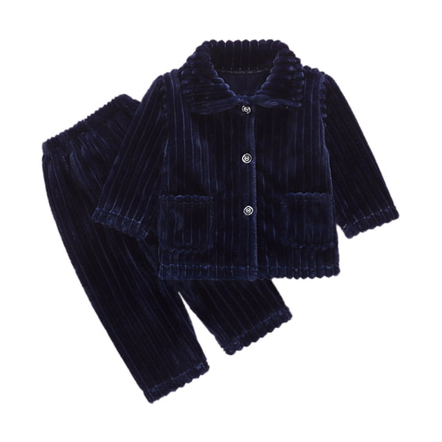 WEAIXIMIUNG Ensemble de Pyjama Doux 2 Pcs pour Enfants et Garçons 8-10 Ans