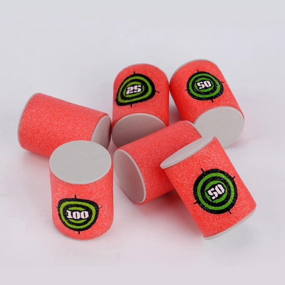 Khall Kids 6/30Pcs Soft EVA Target Shoot For Blaster Toy, Target, EVA Target
