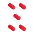 thumbnail image 2 of Ruiboury Roll Pillow For Neck And Back Support Soft And Comfortable All Day Long Natural Polyester Neck Back Support Pillow bright red 30X16 5Set, 2 of 6