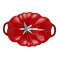 thumbnail image 3 of STAUB La Cocotte 2.8 L Cast Iron Tomato Cocotte, Cherry, 3 of 11
