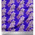 thumbnail image 1 of Soimoi Poly Georgette Fabric Flower Floral Print Fabric by The Yard 52 Inch Wide, 1 of 1