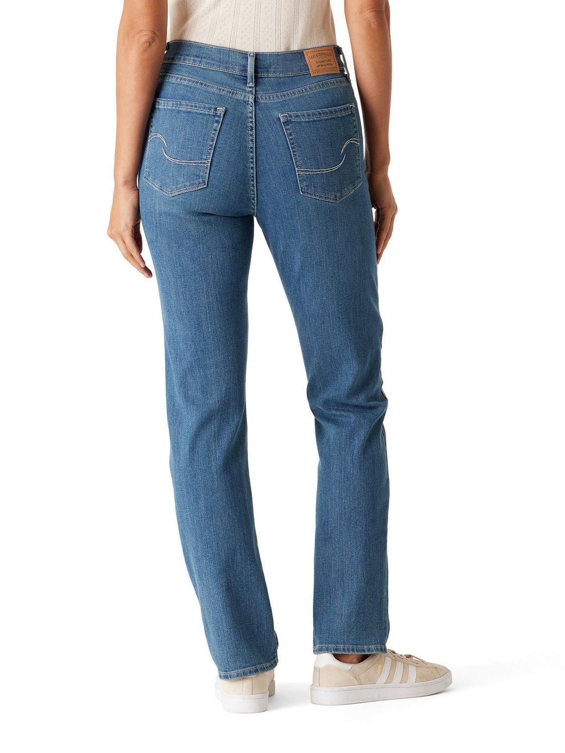 Levi Strauss Signature™ Women's Mid Rise Straight Jeans