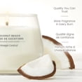 thumbnail image 4 of Yankee Candle Scented Candle, Coconut Beach, 10 oz, Studio Collection, Up to 50 Hours of Burn Time, 4 of 7