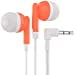 thumbnail image 2 of Maeline Bulk Earbuds with 3.5 mm Headphone Plug - 100 Pack - Orange, 2 of 15