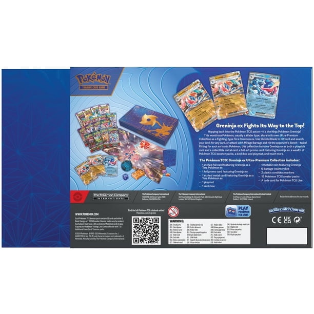 Pokemon TCG: Greninja ex Ultra Premium Collection Box - Walmart.ca