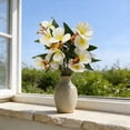 thumbnail image 1 of CaiYueKe Artificial Crabapple Blossoms Wedding Decorations, Realistic Floral Arrangements for Home Decor, Spring Party Centerpiece, Plastic Flowers for Living Room, Office, Table Scene Decoration, 1 of 7