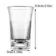 thumbnail image 2 of Mes Commandes Passées Ensemble Moderne et Élégant de 6 Verres à Vin Transparents Exquis, 2 of 2