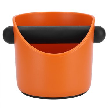 Knock Box, Espresso Accessories Set Espresso Knock Box, Espresso Machine Accessories Durable Coffee Machine Accessories For Milk Tea Shop Bar Orange