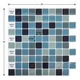 thumbnail image 4 of Truu Design Self-Adhesive Multi Square Peel and Stick Backsplash Wall Tiles, 4 of 4
