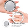 thumbnail image 3 of Phenofice 54pcs Jar Accessories Silver Tinplate Canning Kit Silver, 3 of 8