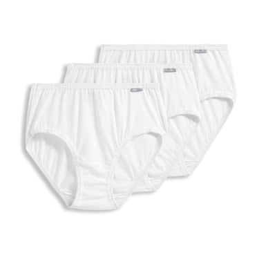 Jockey Women's 100% Cotton Elance Hipster - 3 Pack