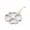 B, variant on Nonstick Egg Pan with Four Heart-Shaped Cavities 13.98 in x 0.98 in Aluminum Alloy Breakfast Cooking Pan for Omelettes Dumplings Hamburgers